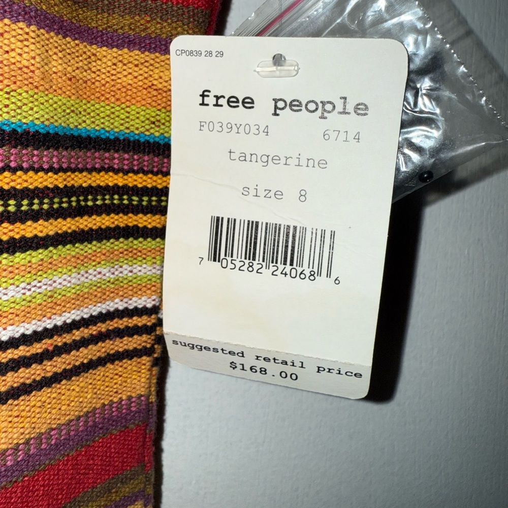 Free People Multicolor Striped Mini Dress - Picture 2 of 7